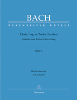Christ gisait dans les liens de la mort BWV 4 