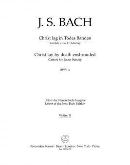 Christ gisait dans les liens de la mort BWV 4 