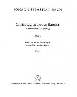 Christ gisait dans les liens de la mort BWV 4 
