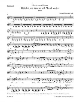 Demeure parmi nous, car le soir approche BWV 6 