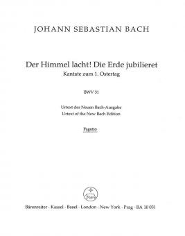 Le ciel rit, la terre jubile BWV 31 