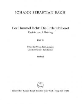 Le ciel rit, la terre jubile BWV 31 