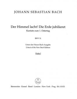 Le ciel rit, la terre jubile BWV 31 