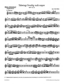 Élancez-vous joyeusement jusqu'aux sublimes étoiles BWV 36 