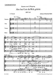 Ainsi, Dieu a tant aimé le monde BWV 68 