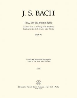 Jésu, toi qui par ta mort amère BWV 78 