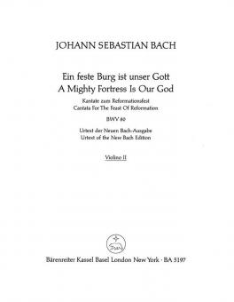 Notre Dieu est une solide forteresse BWV 80 