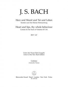Le cœur, et la bouche, et les actes, et la vie BWV 147 