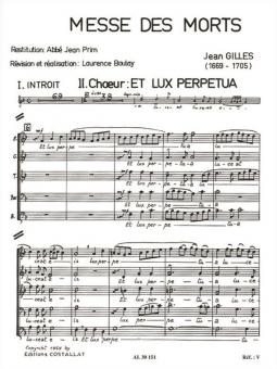 Messe des Morts (Requiem) 