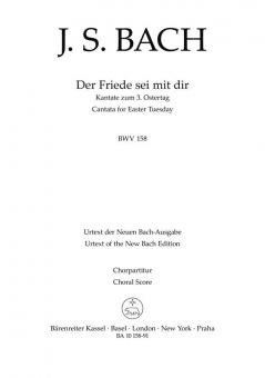 Que la paix soit avec toi BWV 158 Standard