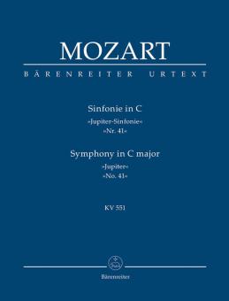 Symphonie No. 41 en ut majeur KV 551 