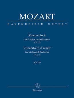 Concerto No. 5 en la majeur KV 219 
