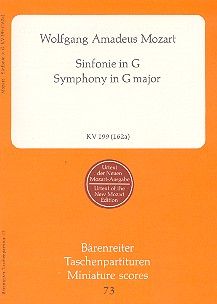 Symphonie No. 27 en sol majeur KV 199 (161b) 