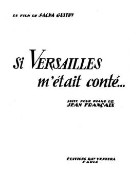 Si Versailles M'Etait Conte 