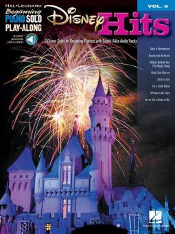 Beginning Piano Solo Play-Along Vol. 6: Disney Hits 