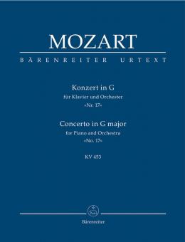 Concerto No. 17 en sol majeur KV 453 