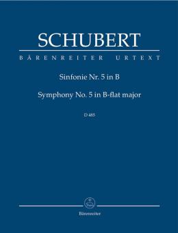 Symphonie No. 5 en si bémol majeur D 485 