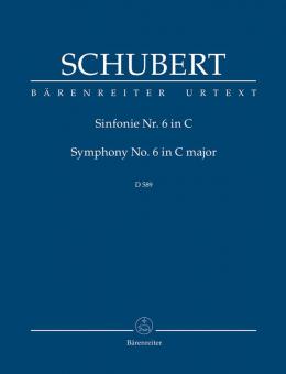 Symphonie No. 6 en ut majeur D 589 