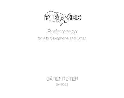 Performance für Alt-Saxophon und Orgel Standard