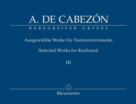 Pièces choisies pour instruments à clavier, volume III Standard