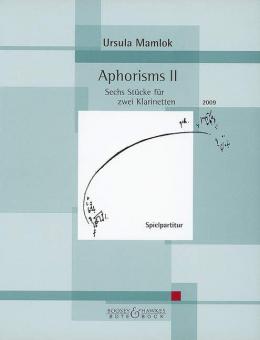 Aphorisms II 