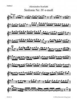 Sinfonia No. 4 en mi mineur 