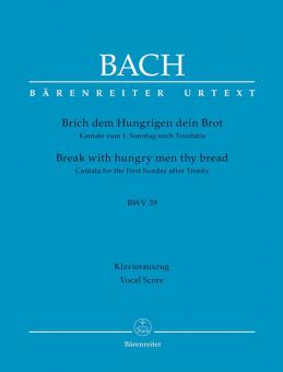Partage ton pain avec celui qui a faim BWV 39 Standard