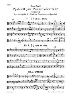 Musique pour le Songe d'une nuit d'été 
