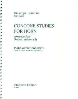 Concone Studies for Horn 