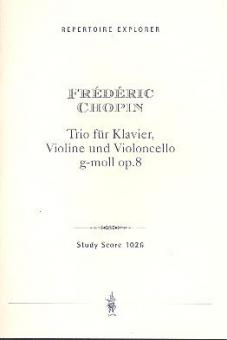 Trio für Klavier, Violine und Violoncello g-moll op.8 