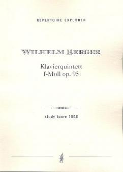 Klavierquintett f-Moll op. 95 