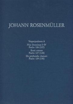 Vesperpsalmen 8: Nisi Dominus u.a. 