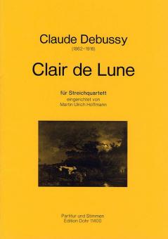 Clair de Lune für Streichquartett 