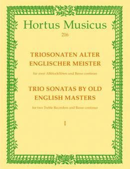 Triosonaten alter englischer Meister Heft 1 