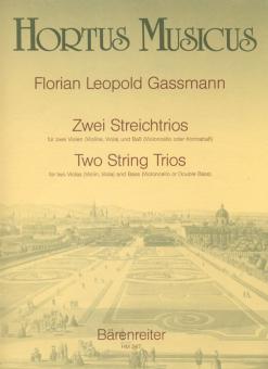 Zwei Streichtrios 