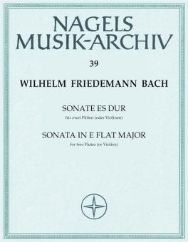 Sonate pour deux flûtes en mi bémol majeur 