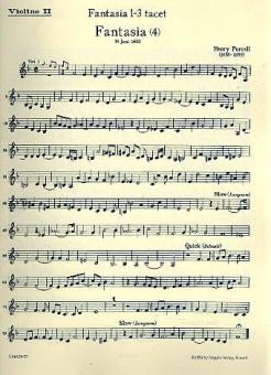 Fantaisies pour cordes (viole de gambe). Cahier 1 