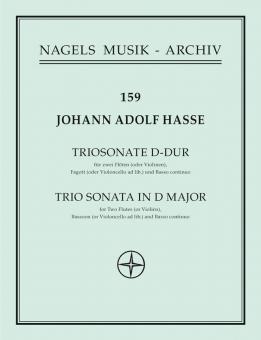 Sonate en trio en ré majeur 