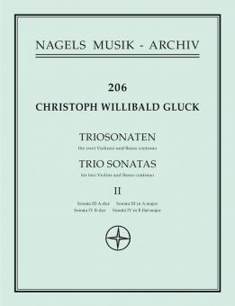 Sonates en trio pour deux violons et basse continue II 