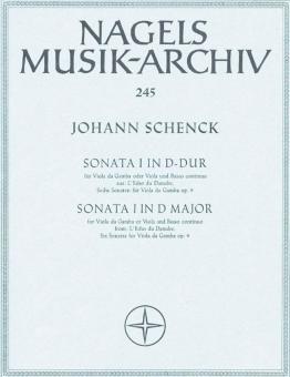 Sonata I No. 1 en ré majeur 