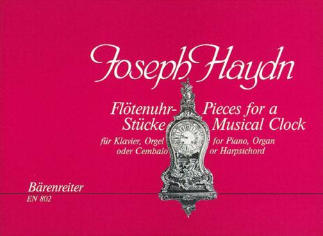 Flötenuhrstücke. Compositions pour le pendule à carillon Hob. XIX:1-32 Standard
