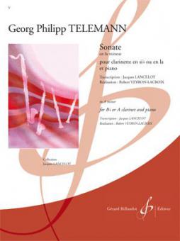 Sonate en Sol Mineur 