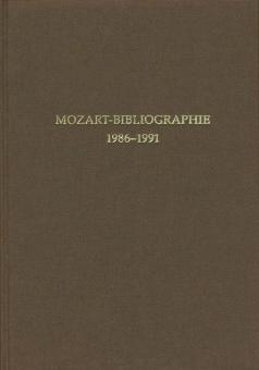 Mozart-Bibliographie. 1986-1991 