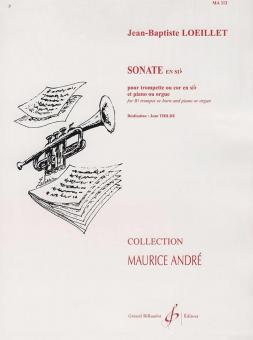 Sonate en Sib Majeur 
