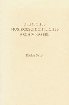 Deutsches Musikgeschichtliches Archiv Kassel 