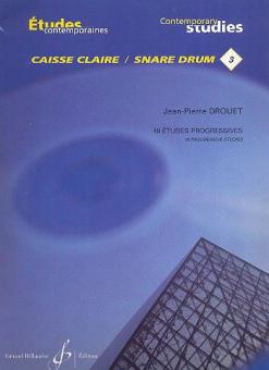 18 Etudes pour Caisse Claire 