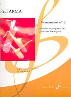 Divertissement No.18 