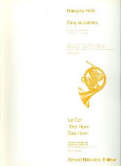 Cinq Sonatines Cor et Violoncelle ou Basson 