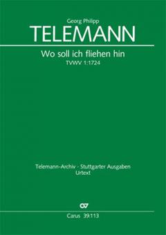 Wo soll ich fliehen hin TVWV 1:1724 Standard