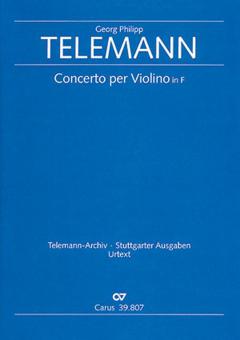 Concerto pour violon en fa majeur 